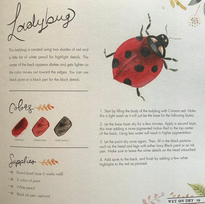 Puriri Lane | Watercolour With Me | In The Forest | Dana Fox