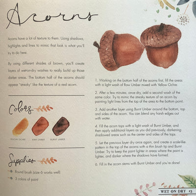 Puriri Lane | Watercolour With Me | In The Forest | Dana Fox