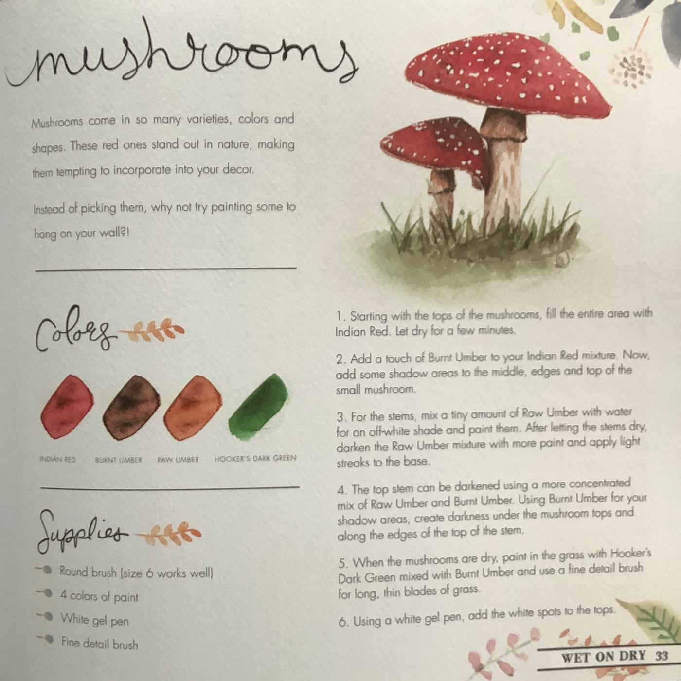 Puriri Lane | Watercolour With Me | In The Forest | Dana Fox