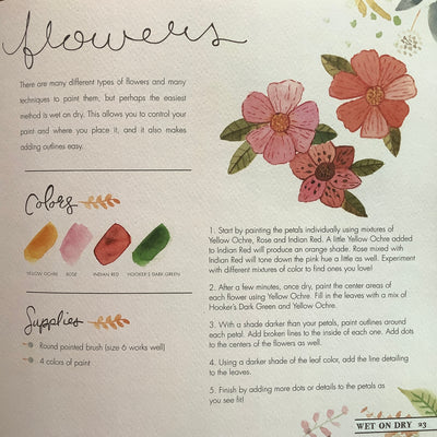 Puriri Lane | Watercolour With Me | In The Forest | Dana Fox