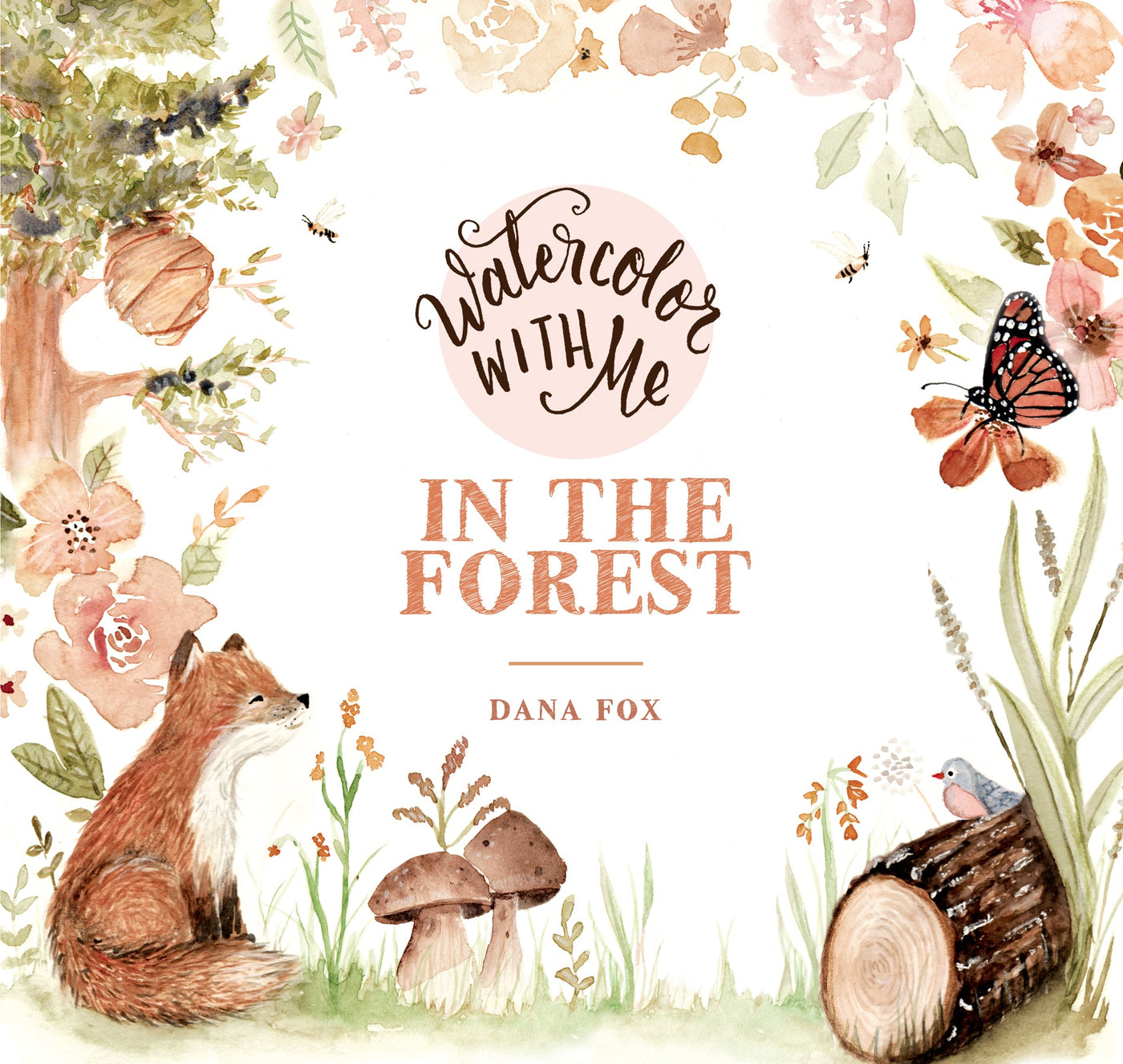 Puriri Lane | Watercolour With Me | In The Forest | Dana Fox