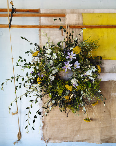 Puriri Lane | Wreathes | Fresh Foraged & Dried Arrangements